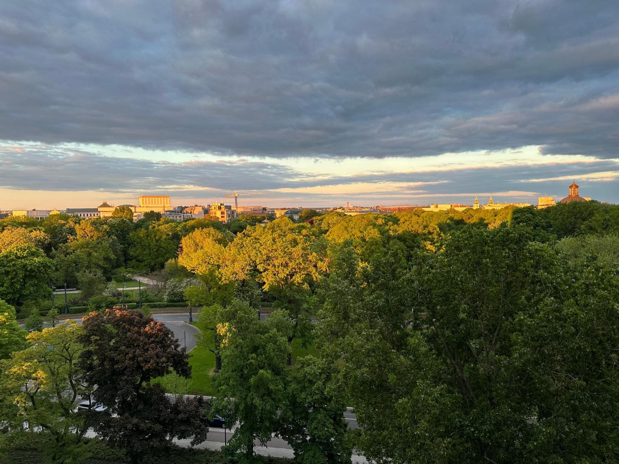 Warsaw View Apartment Eksteriør bilde